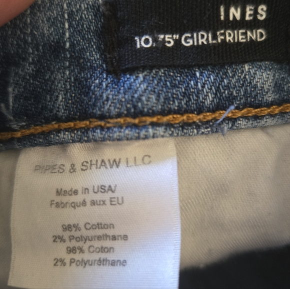 Veronica Beard Ines Girlfriend Cropped Jeans, 24 - Picture 6 of 9